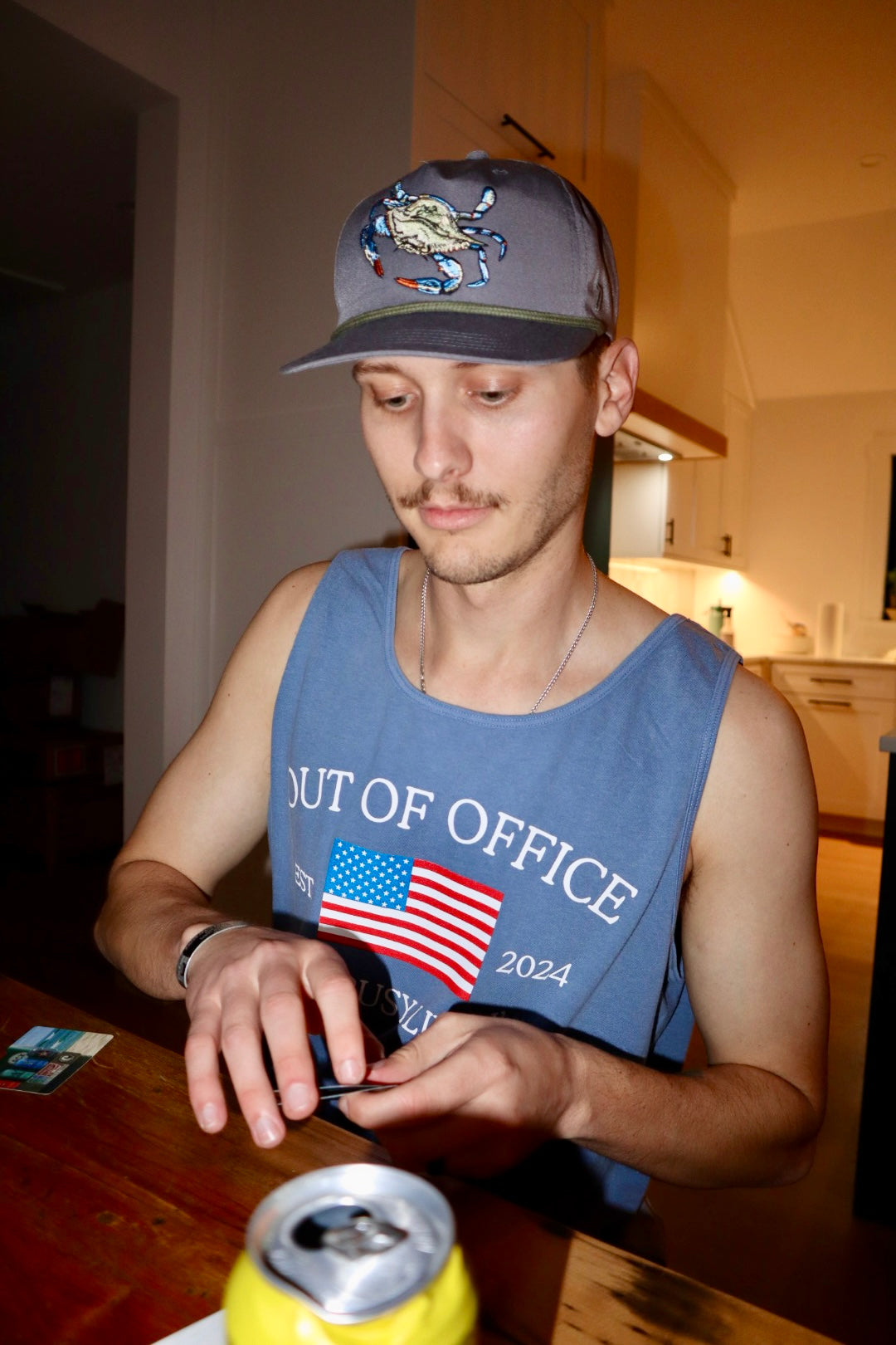 Blue Jean Tank Top